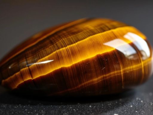 Pietra Occhio di Tigre lucida